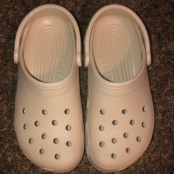 CROCS Shoes - off white crocs
